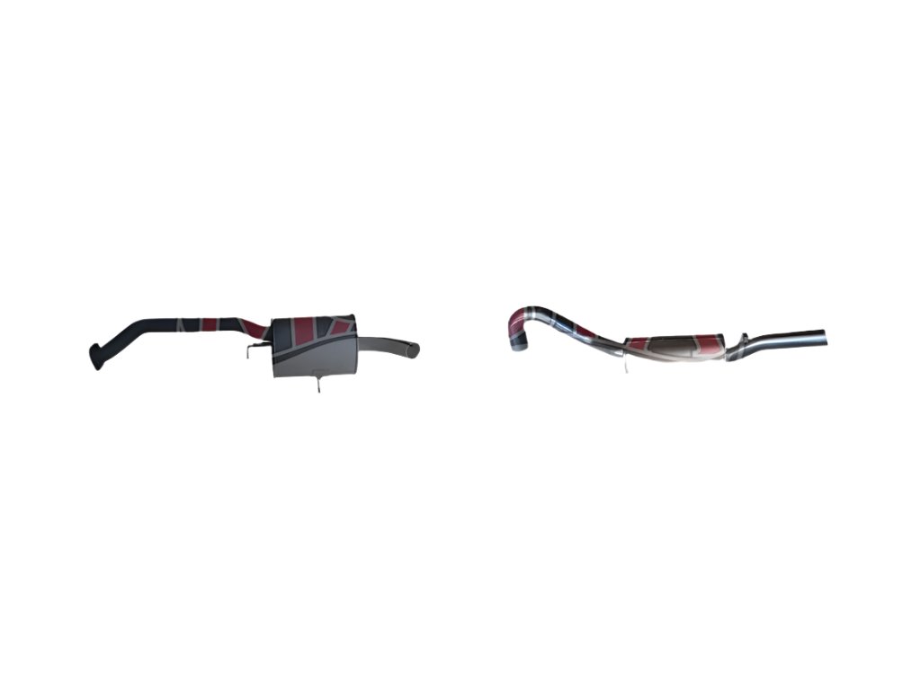 Manta | Single 2.5″ Cat Back Exhaust System | Holden Commodore VN–VS V6 V8 Sedan 1988–1997