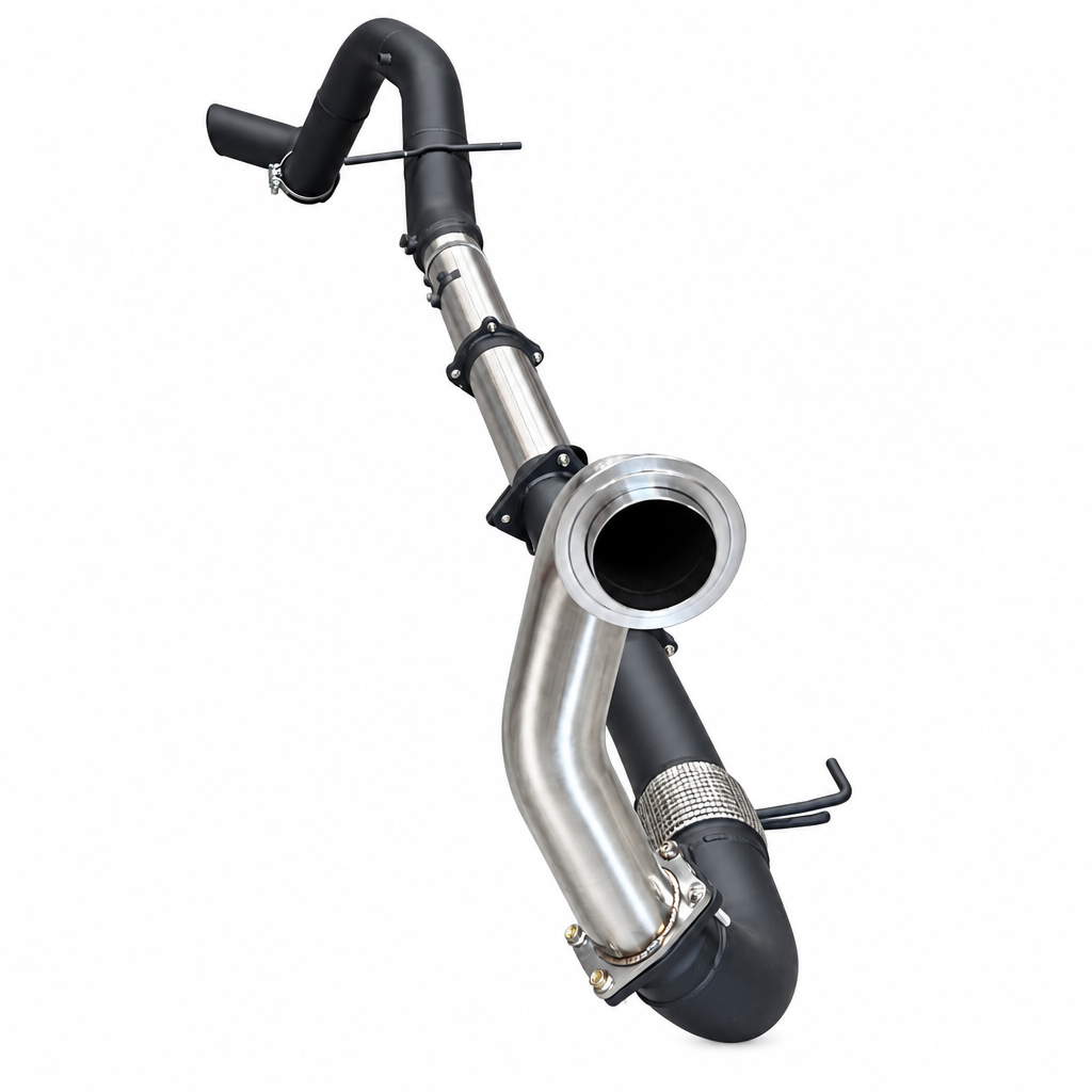 Manta Stainless Steel Turbo Back Exhaust No Cat No Muffler Silverado 2500 HD - SSMKCH0027