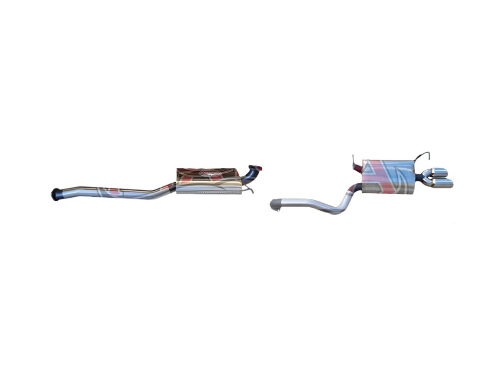 Manta | 2.5″ Cat Back Exhaust System with Muffler | Ford Falcon FG 4.0L 6 Cylinder Sedan 2008–2016