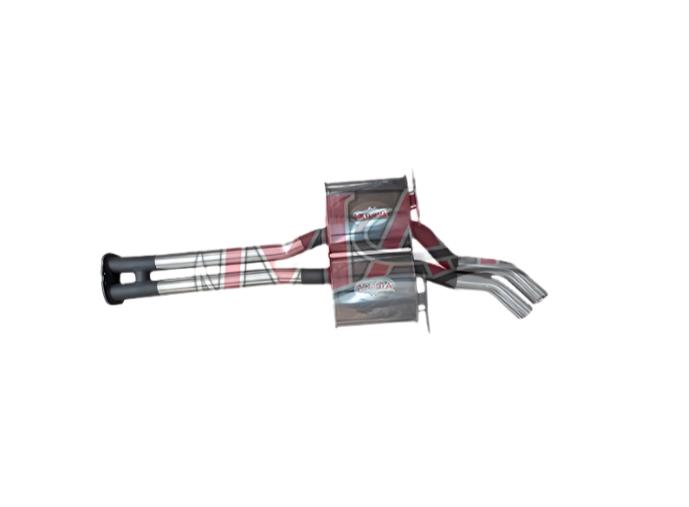 Manta | Twin 2.5″ Cat Back Exhaust System with Muffler/Tailpipe | HSV VZ Clubsport GTS Senator 6.0L V8 Sedan 2004–2006