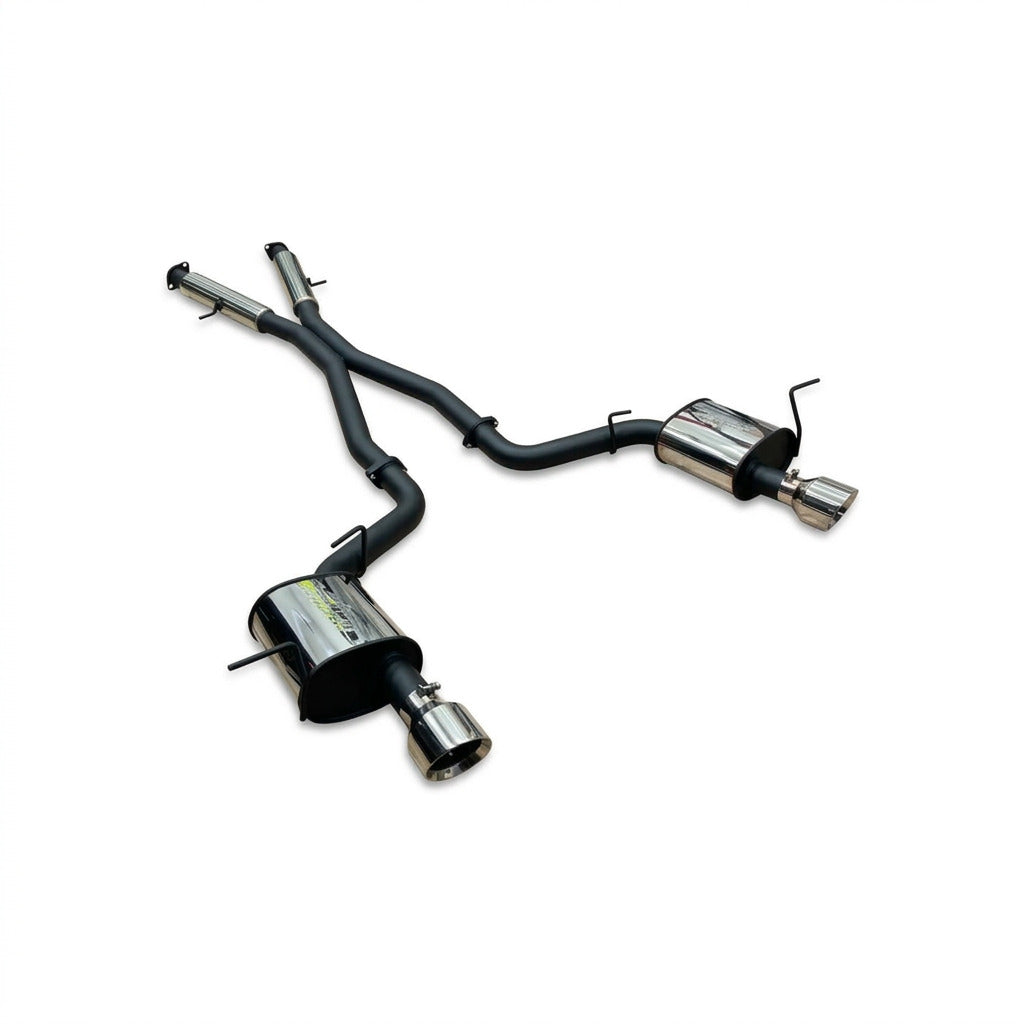 Manta - Jeep Grand Cherokee 2012+ WK2 5.7L - 3" Twin Stainless Cat Back Exhaust System with Chrome Tips - Hotdog/Muffler