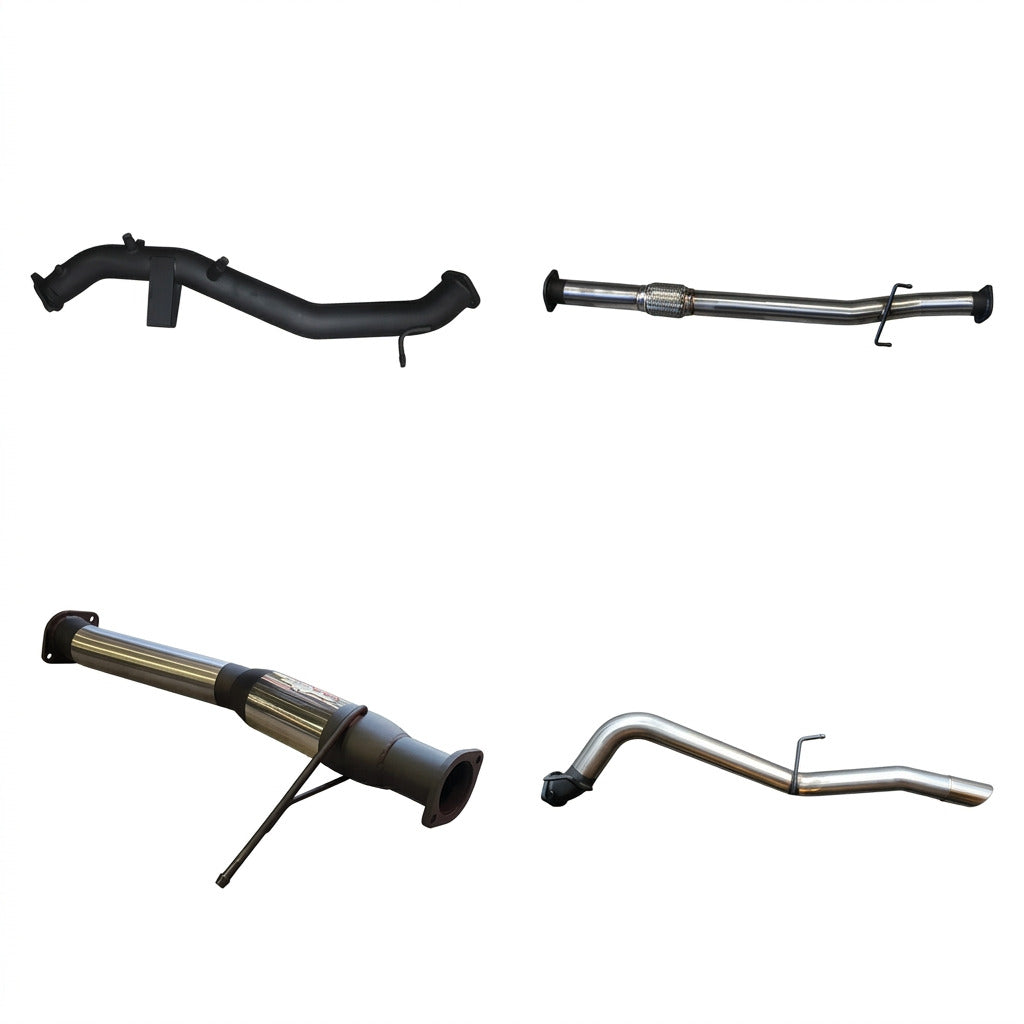 Manta | 3″ Turbo Back Exhaust System WO/Cat with Hotdog | Mitsubishi Triton MQ MR 2.4L Turbo Diesel Ute 2015–2023