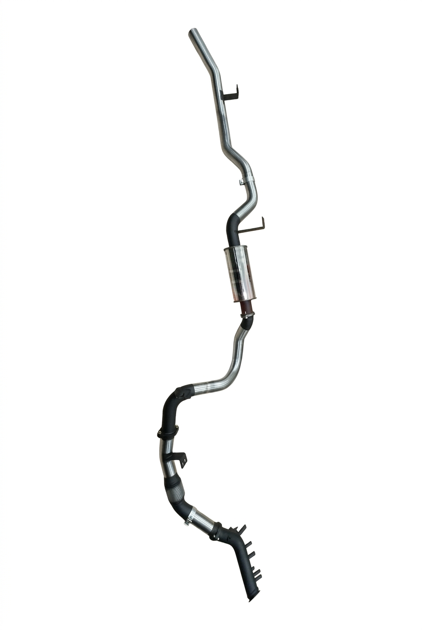 Manta Stainless Steel Exhaust Cat Muffler Landcruiser 76 Series Wagon - SSMKTY0417