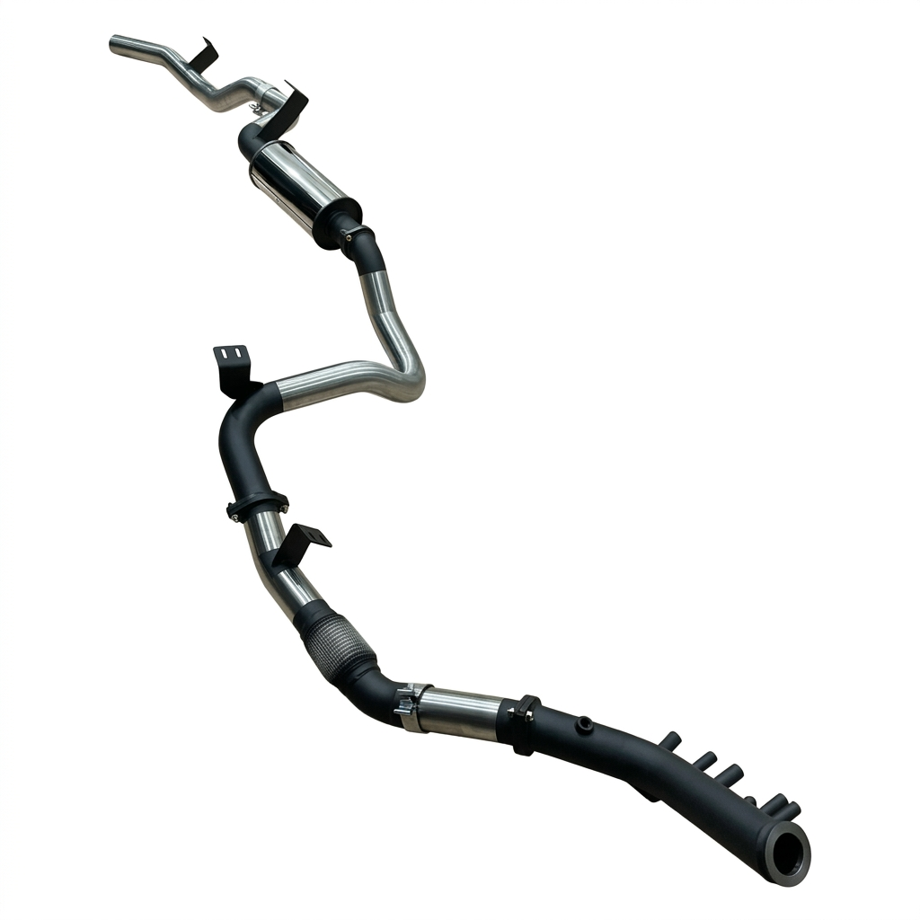 Manta Toyota Landcruiser GDJ76 Wagon 2 8L Straight Pipe Exhaust - SSMKTY0418