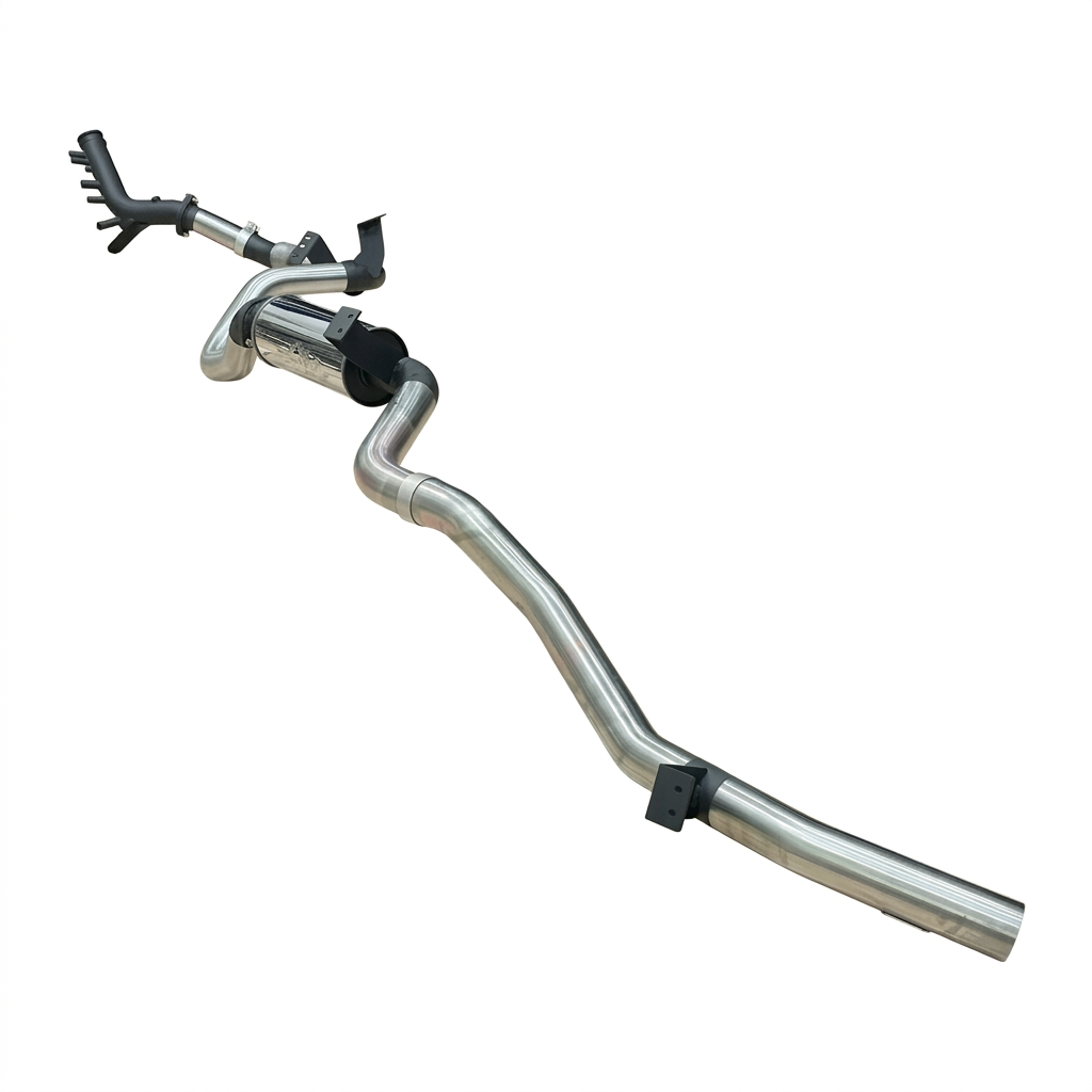 Manta 3in Turbo Back Exhaust Toyota Landcruiser GDJ76 2 8L TD - SSMKTY0418