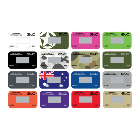 Ultimate9 - EVC Colour Face CHARCOAL GREY (STICKER)