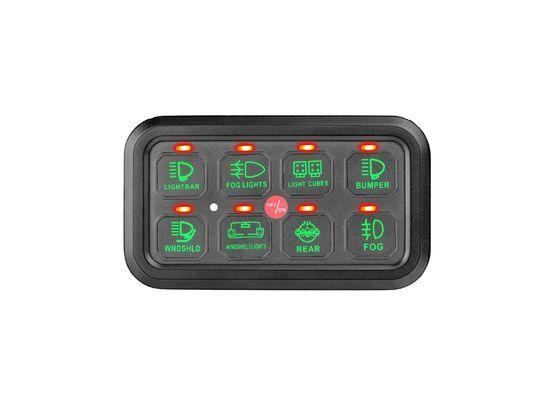 Hulk 4X4 - Smart 8 Switch Panel - Green Backlit Panel