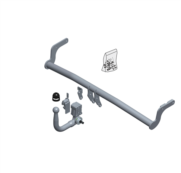 BRINK | Detachable Towbar | Kia Rio YB SC FB 2017–ON | BR-631200