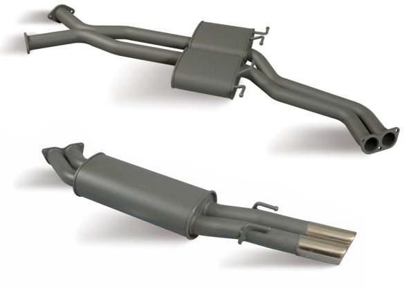 Berklee Performance - Holden Statesman WH/WL 5.7L Wagon 2.5" Mild Steel Catback Exhaust System (PEX Exhaust)