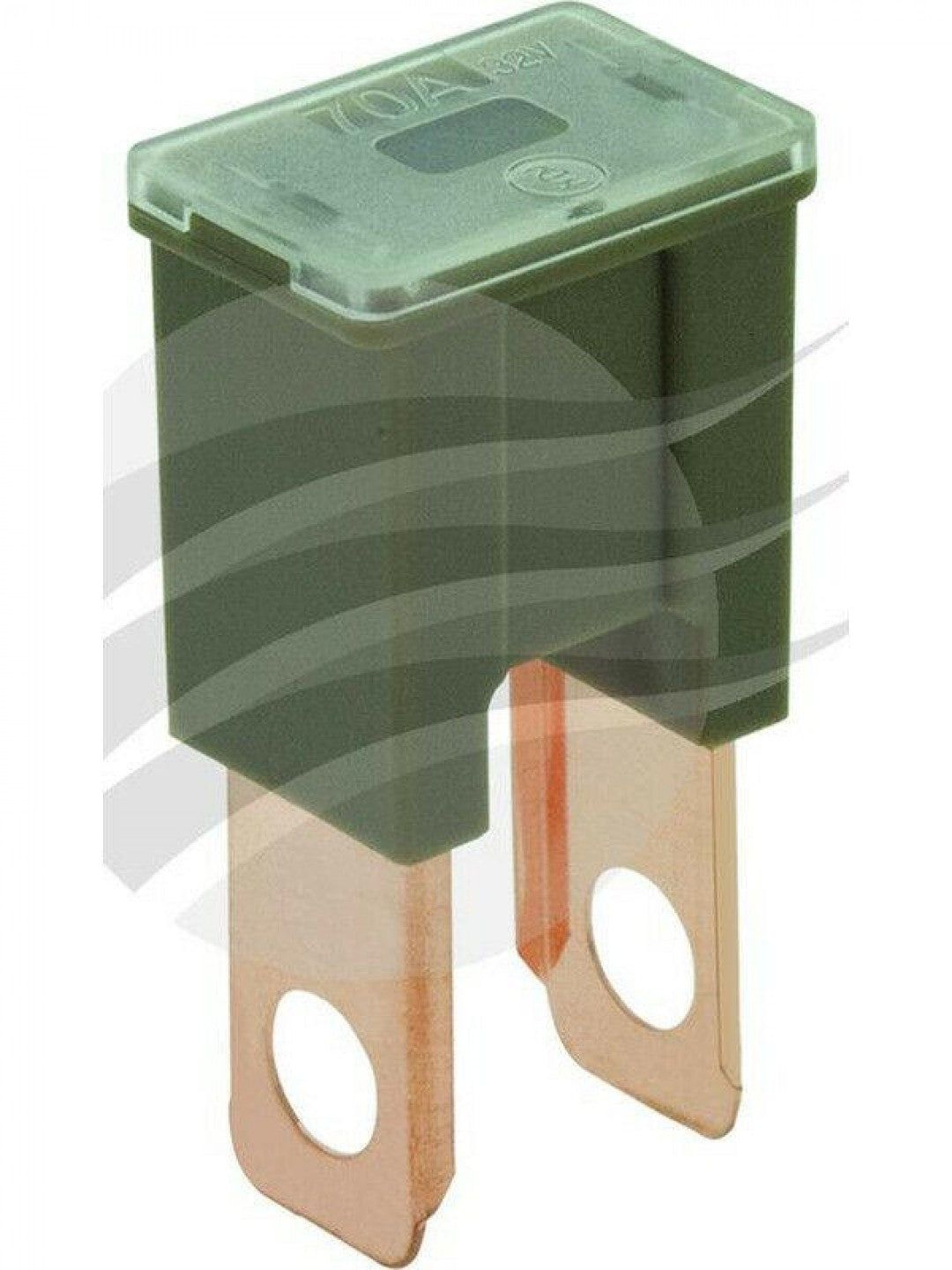 Jaylec - Male Fusible Link 70 Amps Straight Brown Pack Of 1