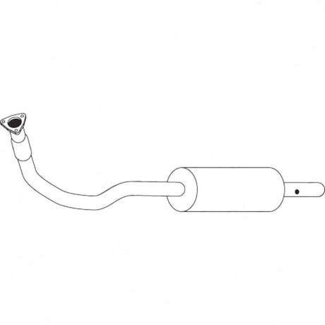 Standard Replacement - Holden Astra AH TS (2000 - 2008) Hatchback & Coupe (2.2L) Rear Muffler