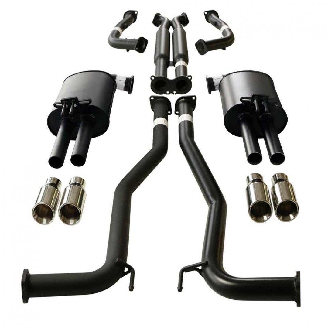 ESA | Twin 2.5" Catback Exhaust | Holden Commodore VE VF Ute | ST181-194HDXA