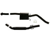 ESA | 2.5" Catback Exhaust Front Muffler Rear Hotdog | Holden Commodore VY Series II V6 Sedan | ST122-124HD