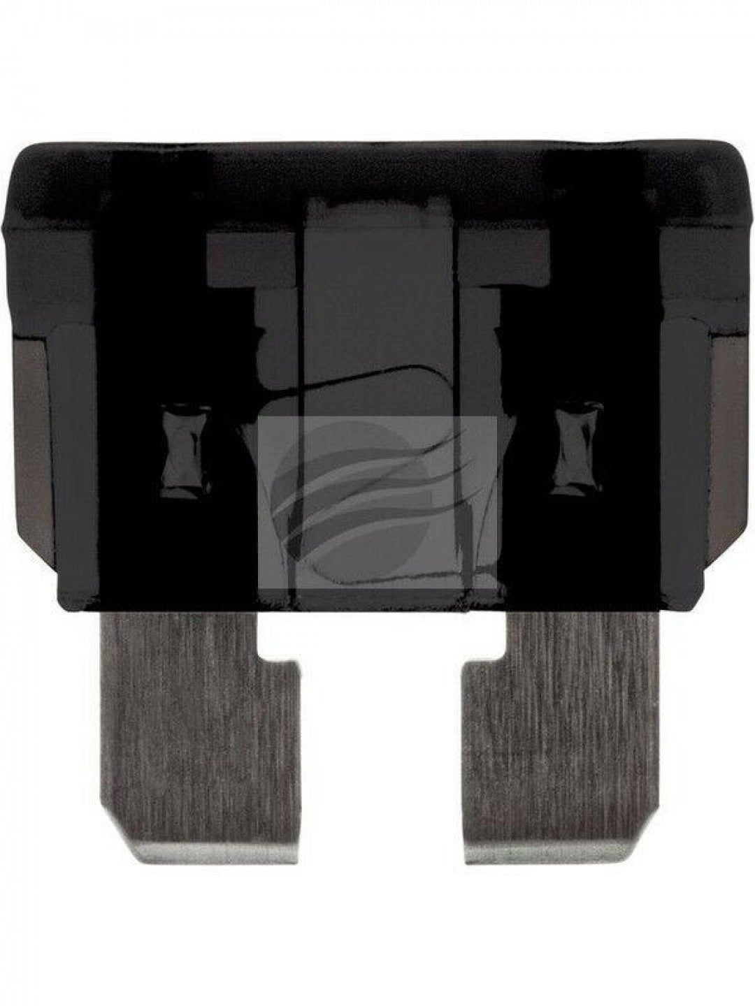 Jaylec - Pack Of 100 Blade Fuse 1 Amps Black
