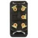 Jaylec - Switch Rocker Sealed On Off 12/24 Volts 20 Amps @ 12 Volts 10 Amps @24 Volts Amber LED