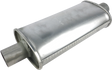Redback - 2" Universal Muffler Centre/Centre 12"x5"x3" Oval Aluminised