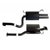 ESA - Ford Falcon BA-BF Sedan G6E XR6 2 1/2" Catback Kit Inc Everflo Mufflers Dual Outlet