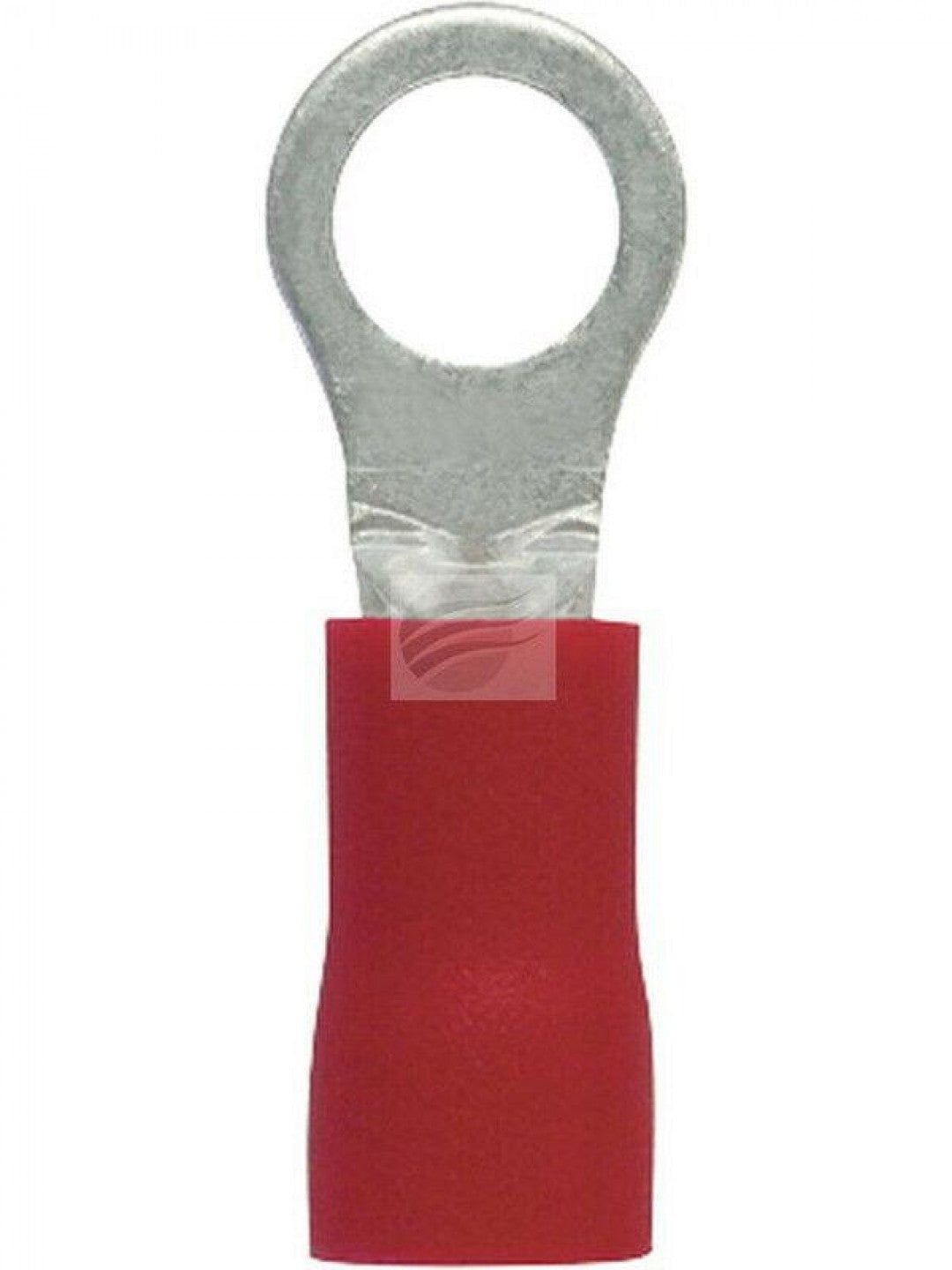 Jaylec - Ring Terminal 4mm Red Pack Of 10
