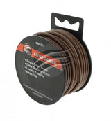 Jaylec - 3mm Single Core Cable Brown 7 Metres & 10 Amps