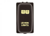 Hulk 4X4 - SWITCH PUSH BUTTON ON / OFF OE RPL 12V WORK LIGHT AMBER