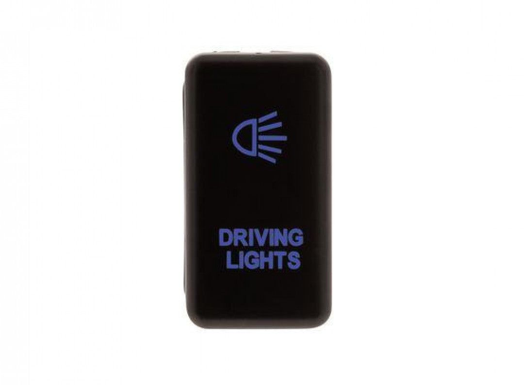 Hulk 4X4 - SWITCH PUSH BUTTON ON / OFF OE RPL 12V DRIVING LIGHT BLUE