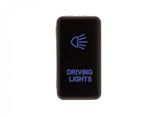 Hulk 4X4 - SWITCH PUSH BUTTON ON / OFF OE RPL 12V DRIVING LIGHT BLUE