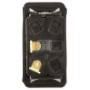 Jaylec - Rocker Switch On Off 12/24 Volts 20 Amps Spst 2 Blade Terms Mount Open