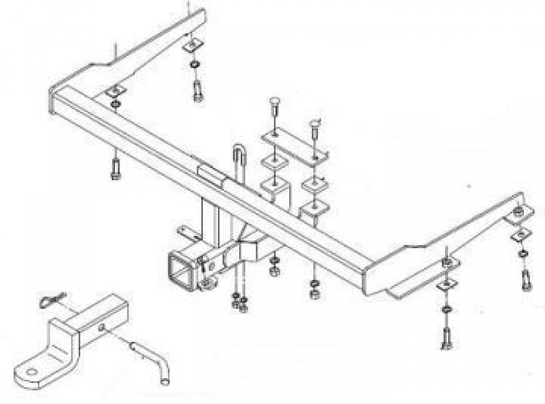 Trailboss - Towbar Suited For Ford Escape 6CYL (2001 - 2012)