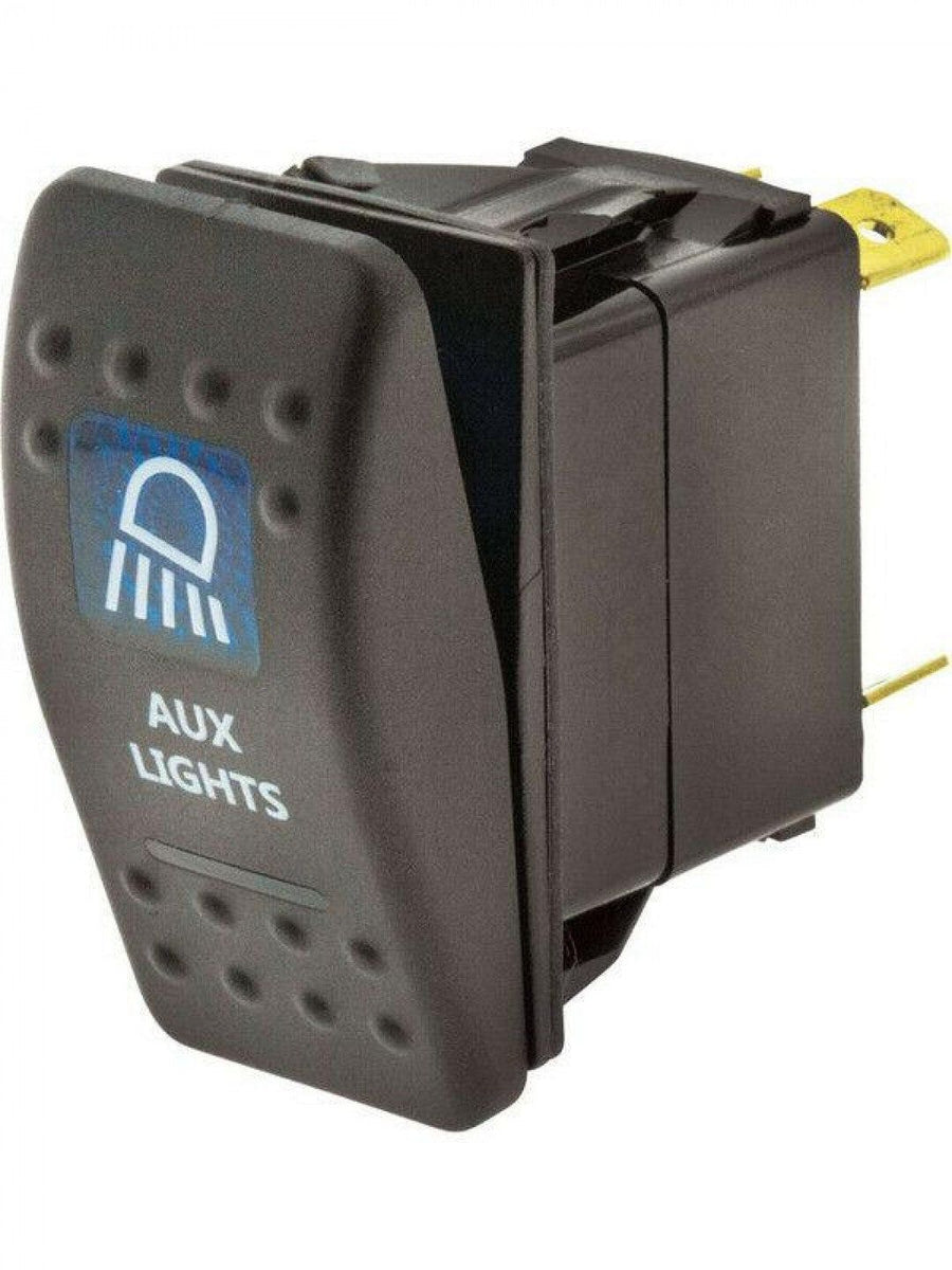 Jaylec - Switch Rocker On Off 12/24 Volts 20 Amps @ 12 Volts Aux Light ...