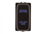 Hulk 4X4 - SWITCH PUSH BUTTON ON / OFF OE RPL 12V LIGHT BAR BLUE ILL
