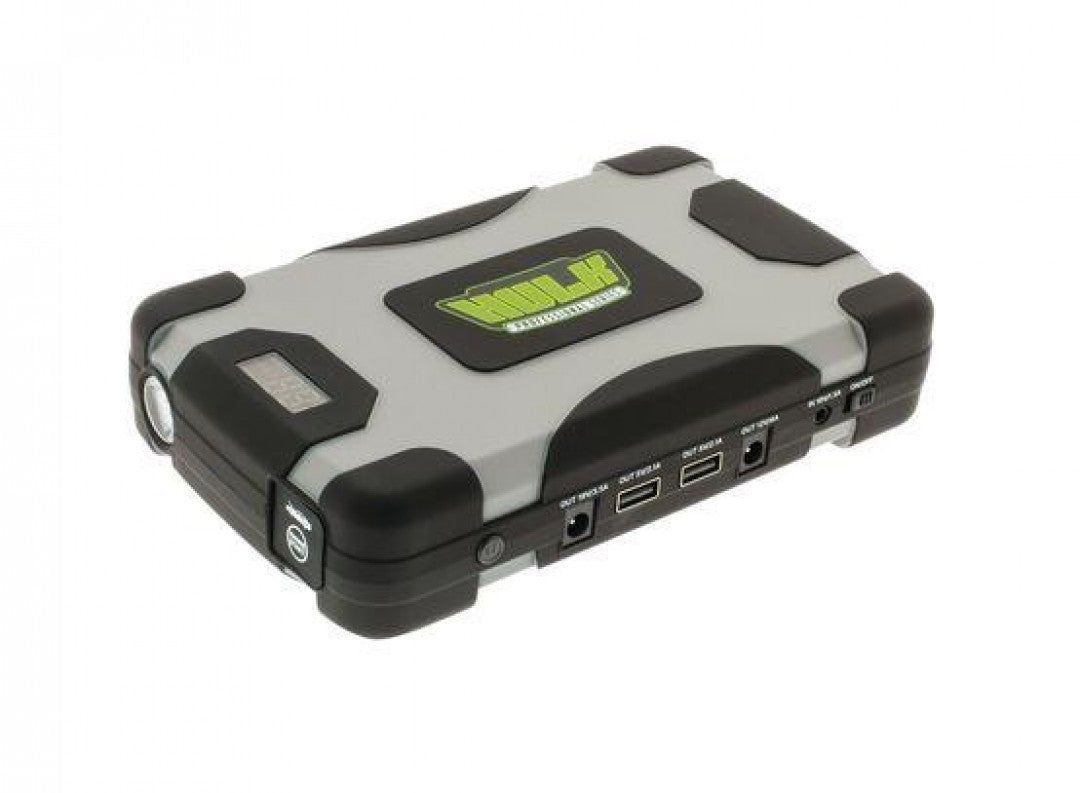 Hulk 4X4 - LITHIUM-COBALT JUMP STARTER 18,000mAh W/LED DISPLY, CARRY