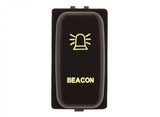 Hulk 4X4 - SWITCH PUSH BUTTON ON / OFF OE RPL 12V BEACON AMBER ILLUM