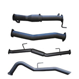 Manta | 3″ Turbo Back Exhaust System With Cat & Hotdog | Nissan Navara D23 NP300 2.3L Turbo Diesel Ute 2015–2025