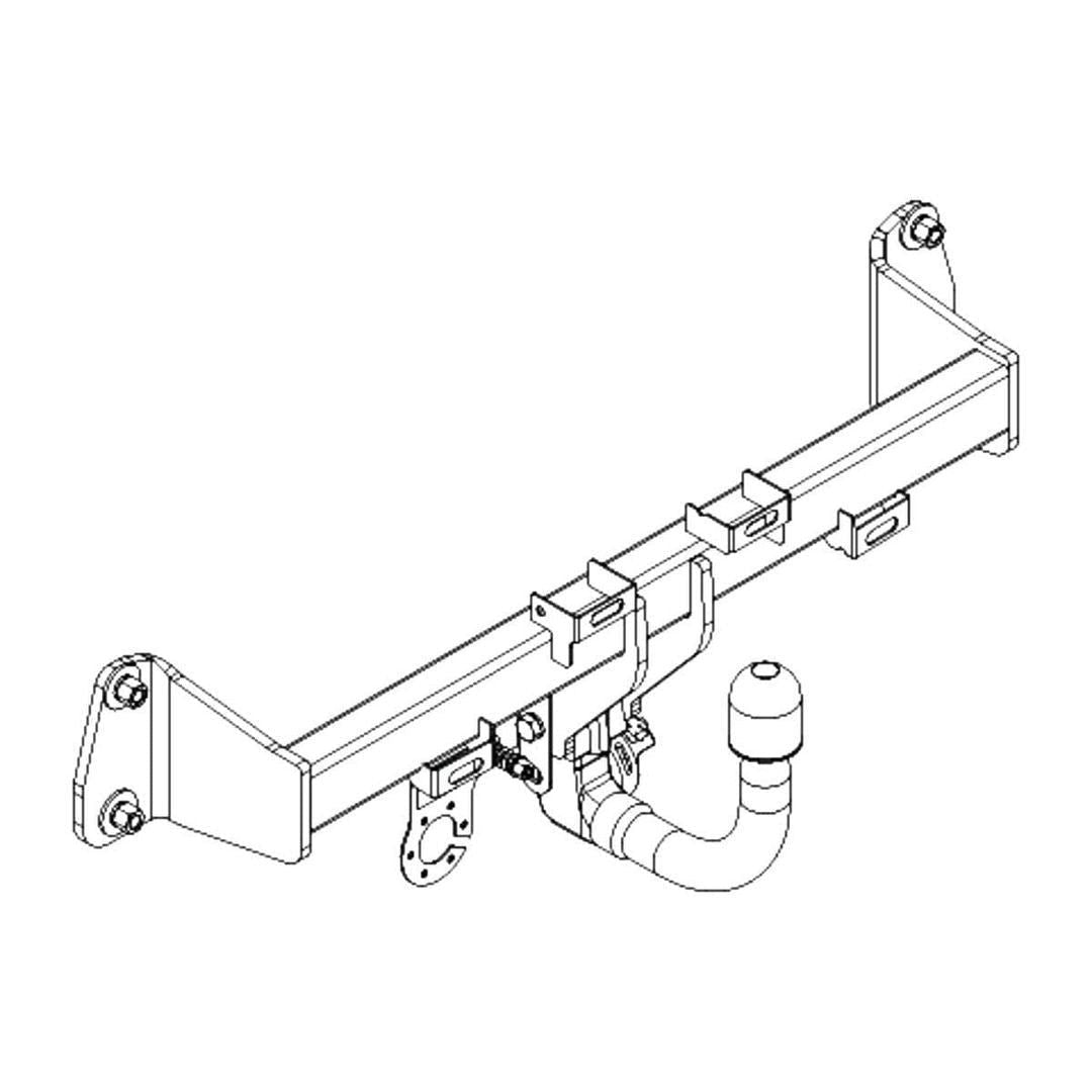 TAG - BMW 3 Series (2011 - 2018) Sedan European Towbar