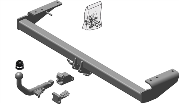 BRINK | Detachable European Towbar | Volvo V70 Hino 300 1999–2015 | BR-469200