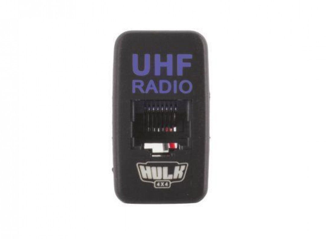 Hulk 4X4 - RJ45 UHF SOCKET OE RPL T/S EARLY TOYOTA BLUE LED