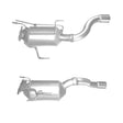 Euromax Diesel Particulate Filter VW Touareg Audi Q7 3.0L BKS BUG Twin Pipe SUV 2006–2008 - 11175C