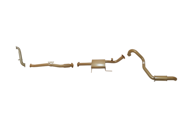 Pacemaker King Brown | 3" Exhaust Kit | Nissan Patrol GU Ute & Wagon 3.0L TD Non-DPF | KB9510-XXMR
