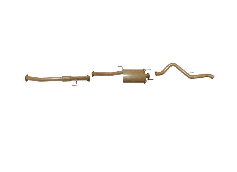 Pacemaker King Brown | 3" DPF-Back Exhaust Kit with Muffler | Isuzu D-MAX RT 3.0L TD 2017-2020 | KBD8510-XXMX