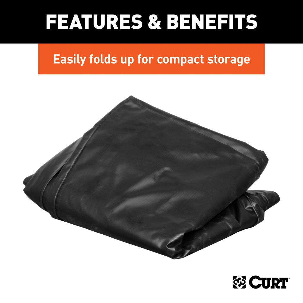CURT | Weatherproof Vinyl Cargo Bag 96cm x 86cm x 46cm | 382L | 18220