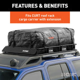 CURT - Weather Resistant Vinyl Cargo Bag (150cm x 86cm x 53cm)