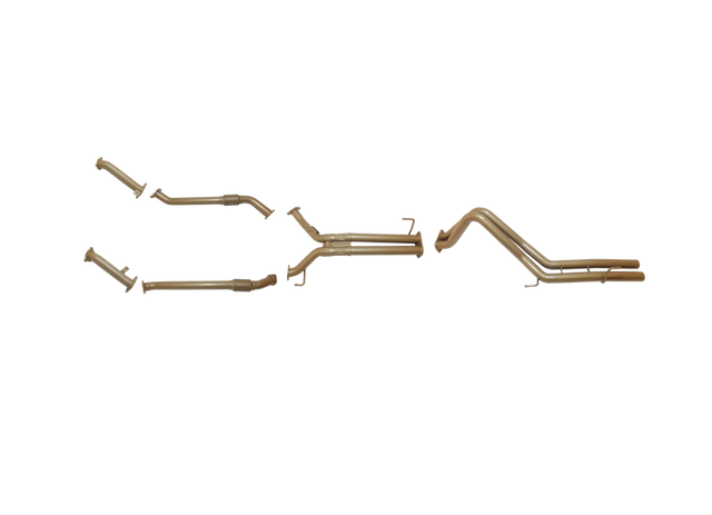 Pacemaker King Brown | Twin 2.5" Turbo Back Straight Pipe | Toyota LandCruiser 200 Series 2008–09/2015 | KB12030-XXXX