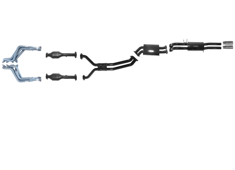 Pacemaker Performance Exhaust System with Tuned Headers for Ford Falcon FG FPV GT XR8 Ute 5.4L Boss V8 2008–2010 - PP4170-06