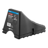 CURT | Wheel Chock Set Up To 17" Wide Wheels | Black Plastic | 22800