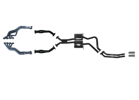 Pacemaker 2.5" Exhaust System with 1 3/4" Headers for Holden VT VX VY S1 5.7L V8 Sedan 1999–2003 - PP5361-08 (Rear Pipe Only Variant)
