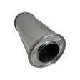 Redback - 3" Megaflow Muffler I/C 12"x5"x5" Round 430 Stainless Steel