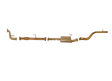 Pacemaker King Brown | Single 3" Turbo Back Exhaust | Toyota Prado 95 Series 3.0L TD 1996–2003 | KB12200-XXMX