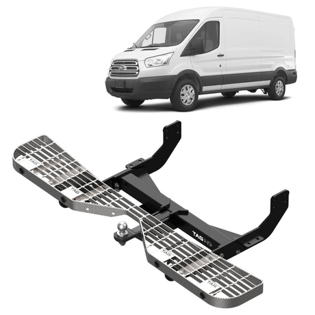 TAG | Heavy Duty Rear Step Towbar & Wiring Kit | Ford Transit Van VO Series 2014–2016 | T7F781-K212
