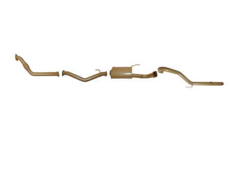 Pacemaker King Brown | Single 3" Exhaust Kit | Toyota Landcruiser 100 Series 4.2L Factory Turbo Diesel 1998–2008 | KB12022-XXMX