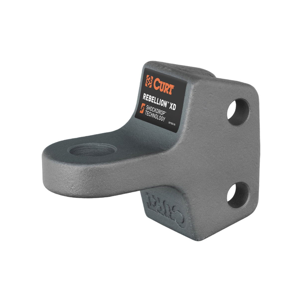 CURT | Rebellion XD ShockDrop Ball Mount Kit | 70mm Tow Ball 4500kg | 45969-85-70